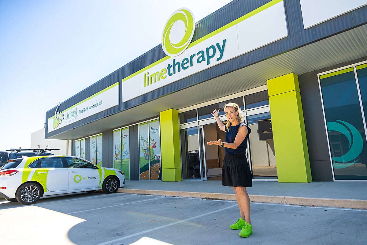 Photo of the new Lime Therapy building.